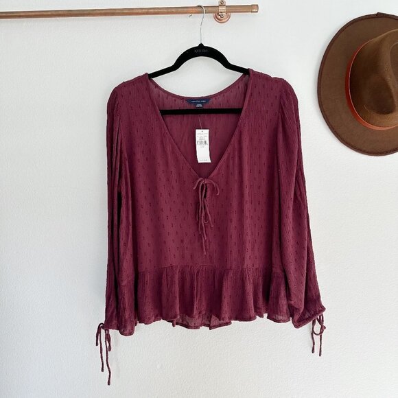 American Eagle Outfitters Tops - American Eagle BOHO Top NWT Medium